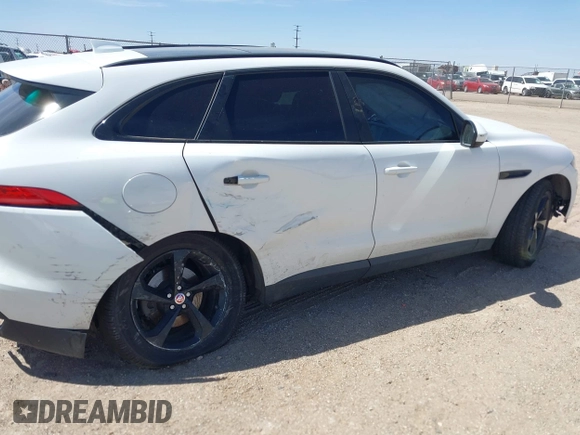 2018 Jaguar F-Pace 25t Premium with VIN SADCJ2FX5JA264874, listed as a IAAI auction lot 42029821 with 99,705 mi miles and . Bid and sale history available at DreamBid. Image 6.