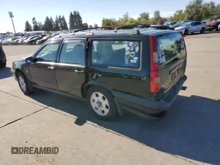 2000 Volvo V70 with VIN YV1LZ56D6Y2654862, listed as a Copart auction lot 74829664 with 0 mi miles and Salvage Title. Bid and sale history available at carsss.com. Image 2.