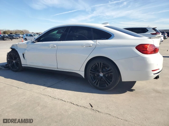 2016 BMW 4 Series 428i with VIN WBA4A9C56GG695710, listed as a Copart auction lot 87905435 with 94,100 mi miles and Salvage Title. Bid and sale history available at carsss.com. Image 2.