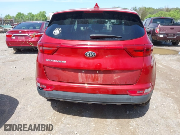 2018 Kia Sportage LX with VIN KNDPM3AC0J7445750, listed as a IAAI auction lot 41936557 with 122,268 mi miles and . Bid and sale history available at DreamBid. Image 16.