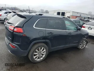 2017 Jeep Cherokee Limited with VIN 1C4PJMDS5HW668612, listed as a Copart auction lot 50695465 with 71,715 mi miles and Salvage Title. Bid and sale history available at DreamBid. Image 3.