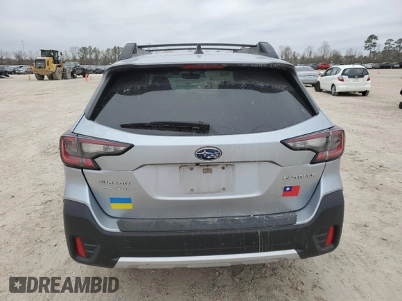 2022 Subaru Outback Limited with VIN 4S4BTANC8N3101331, listed as a Copart auction lot 41754675 with Not Provided miles and Non Repairable. Bid and sale history available at DreamBid. Image 6.
