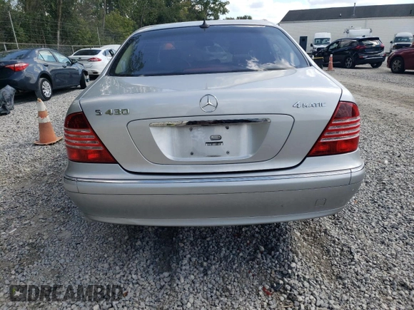 2006 Mercedes-Benz S 430 with VIN WDBNG83JX6A463527, listed as a Copart auction lot 70988924 with 66,517 mi miles and Clean Title. Bid and sale history available at carsss.com. Image 6.