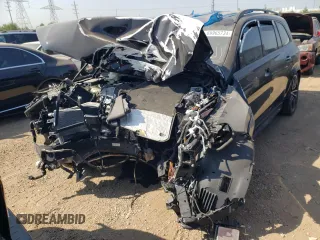 2022 Mercedes-Benz GLS 450 with VIN 4JGFF5KE9NA638243, listed as a Copart auction lot 69965734 with Not Provided miles and Salvage Title. Bid and sale history available at DreamBid. Image 5.