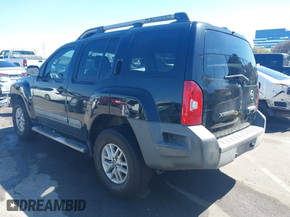 2015 Nissan Xterra S with VIN 5N1AN0NU6FN652033, listed as a IAAI auction lot 41871839 with 178,261 mi miles and . Bid and sale history available at DreamBid. Image 3.