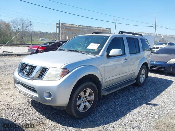 2012 Nissan Pathfinder SV with VIN 5N1AR1NB9CC625487, listed as a IAAI auction lot 41994728 with 1 mi miles. Bid and sale history available at carsss.com. Image 2.