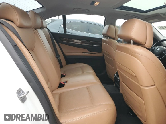 2013 BMW 7 Series 740i with VIN WBAYA6C51DD143769, listed as a Copart auction lot 41965165 with 158,686 mi miles and Clean Title. Bid and sale history available at carsss.com. Image 10.