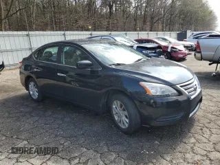 2013 Nissan Sentra SL with VIN 3N1AB7AP7DL745892, listed as a Copart auction lot 44011005 with 135,455 mi miles and Salvage Title. Bid and sale history available at DreamBid. Image 4.