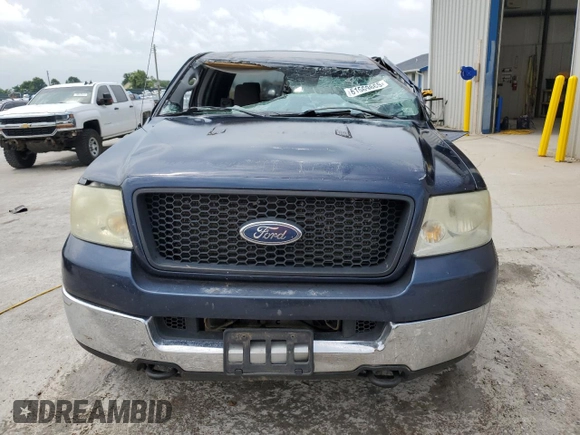 2005 Ford F-150 XLT with VIN 1FTPX145X5FA92244, listed as a Copart auction lot 61569865 with 184,219 mi miles and Salvage title. Bid and sale history available at DreamBid. Image 5.
