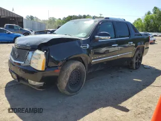 2007 Cadillac Escalade EXT with VIN 3GYFK62847G299776, listed as a Copart auction lot 51593335 with 259,845 mi miles and Salvage Title. Bid and sale history available at carsss.com. Image 1.