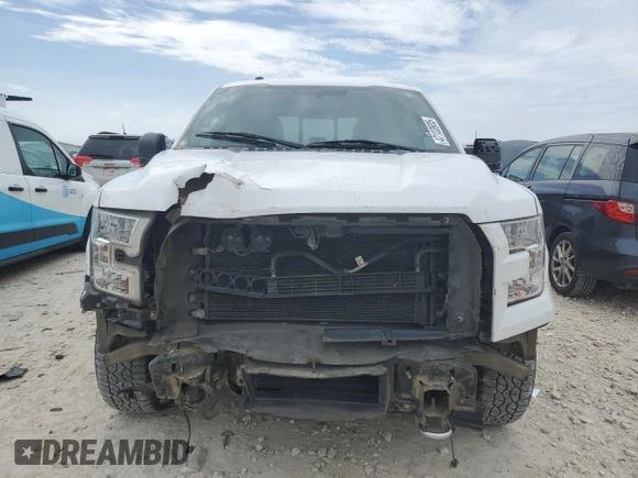 2017 Ford F-150 XL with VIN 1FTEW1EP6HKC53436, listed as a Copart auction lot 47133935 with 171,017 mi miles and Salvage Title. Bid and sale history available at carsss.com. Image 5.