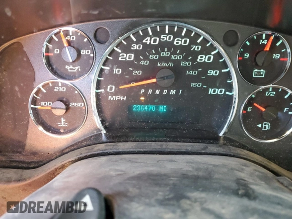 2011 Chevrolet Express Cargo with VIN 1GCZGTCGXB1149008, listed as a Copart auction lot 41650985 with 236,470 mi miles and Clean title. Bid and sale history available at DreamBid. Image 9.
