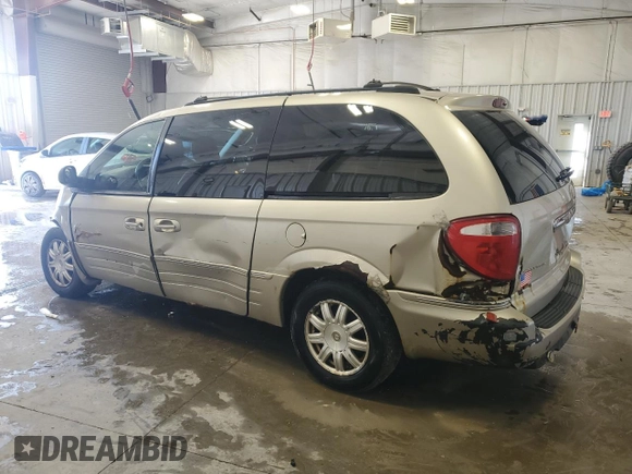2005 Chrysler Town & Country Touring with VIN 2C8GP54L15R229312, listed as a Copart auction lot 51828415 with 0 mi miles and Non Repairable. Bid and sale history available at carsss.com. Image 2.