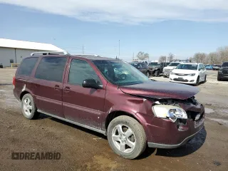 2007 Chevrolet Uplander 3LT with VIN 1GNDV33107D113238, listed as a Copart auction lot 51501155 with 151,452 mi miles and Salvage Title. Bid and sale history available at DreamBid. Image 4.