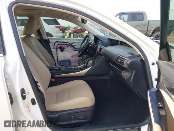 2019 Lexus IS 300 with VIN JTHBA1D2XK5084100, listed as a IAAI auction lot 42573969 with 52,781 mi miles and . Bid and sale history available at DreamBid. Image 5.