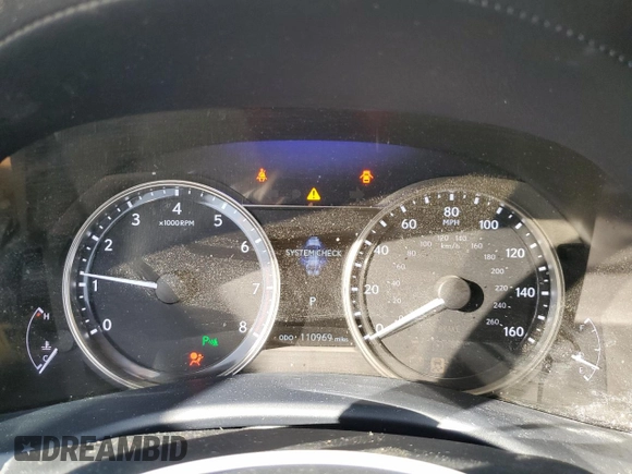 2015 Lexus GS 350 with VIN JTHBE1BL0FA009001, listed as a Copart auction lot 77624574 with 110,969 mi miles and Salvage Title. Bid and sale history available at DreamBid. Image 9.