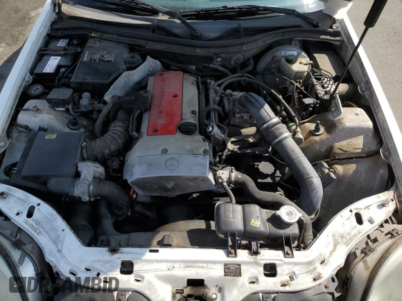 1999 Mercedes-Benz SLK-Class with VIN WDBKK47F9XF130501, listed as a Copart auction lot 71770824 with 124,669 mi miles and Clean Title. Bid and sale history available at carsss.com. Image 11.