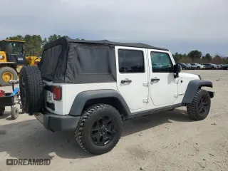 2016 Jeep Wrangler Unlimited Sport with VIN 1C4BJWDG7GL143536, listed as a Copart auction lot 53504455 with 155,805 mi miles and Clean Title. Bid and sale history available at carsss.com. Image 3.