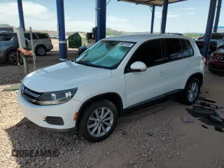 2017 Volkswagen Tiguan S с VIN WVGAV7AX0HK050838, выставлен на аукционе Copart как лот 58957435 с пробегом 154 453 миль миль и Списание • Salvage title. История ставок и продаж доступна на DreamBid. Изображение 1.