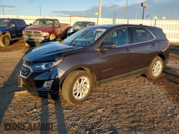 2018 Chevrolet Equinox LT with VIN 3GNAXJEV2JL347075, listed as a Copart auction lot 46578625 with 0 mi miles and Salvage Title. Bid and sale history available at carsss.com. Image 1.