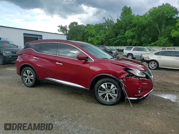2023 Nissan Murano SV z VIN 5N1AZ2BJ5PC101132, wystawiony jako Copart lot #55592345 z przebiegiem 56 787 mil mil oraz Szkoda całkowita • Salvage title. Historia ofert i sprzedaży dostępna na DreamBid. Obrazek 14.