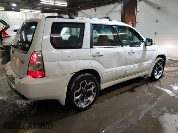 2006 Subaru Forester X with VIN JF1SG65626H749984, listed as a Copart auction lot 88716205 with 135,638 mi miles and Salvage Title. Bid and sale history available at DreamBid. Image 3.