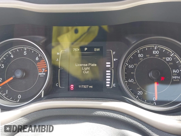 2016 Jeep Cherokee Latitude with VIN 1C4PJLCBXGW284156, listed as a IAAI auction lot 42264152 with 117,327 mi miles and . Bid and sale history available at DreamBid. Image 7.
