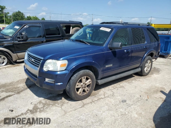 2008 Ford Explorer XLT with VIN 1FMEU73E48UA66965, listed as a Copart auction lot 63432215 with 174,356 mi miles and Salvage title. Bid and sale history available at DreamBid. Image 1.