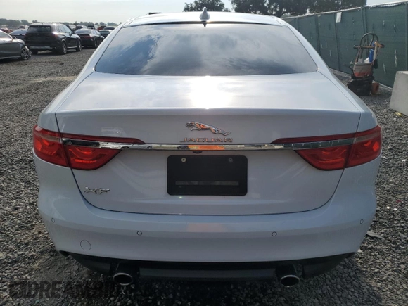 2016 Jaguar XF 35t Prestige with VIN SAJBE4BV6GCY13475, listed as a Copart auction lot 68236854 with 85,026 mi miles and Salvage Title. Bid and sale history available at carsss.com. Image 6.