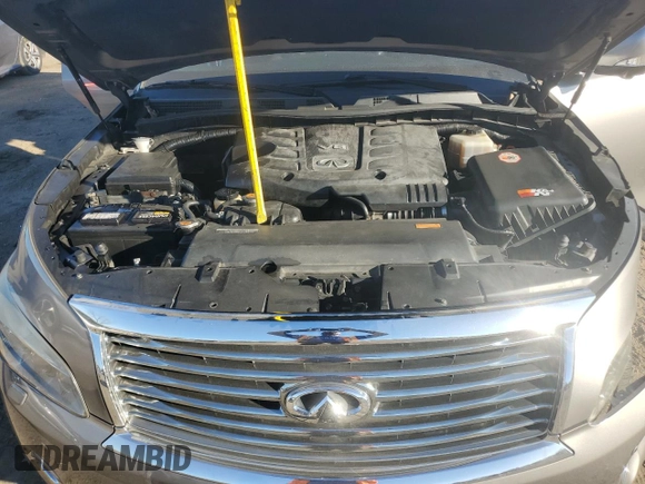2013 Infiniti QX56 with VIN JN8AZ2NE5D9060498, listed as a Copart auction lot 79746904 with 134,387 mi miles and Salvage Title. Bid and sale history available at carsss.com. Image 14.