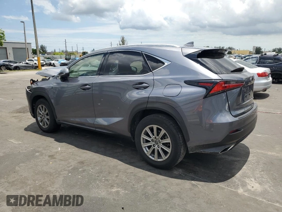 2021 Lexus NX 300 with VIN JTJDARBZ9M2179838, listed as a Copart auction lot 56742445 with 49,172 mi miles and Salvage title. Bid and sale history available at DreamBid. Image 2.