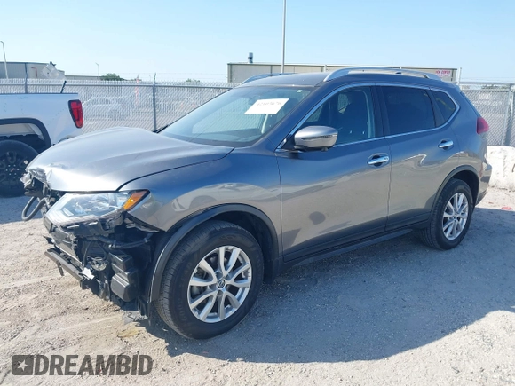 2018 Nissan Rogue SV with VIN KNMAT2MV0JP615928, listed as a IAAI auction lot 42103676 with 38,999 mi miles. Bid and sale history available at carsss.com. Image 20.
