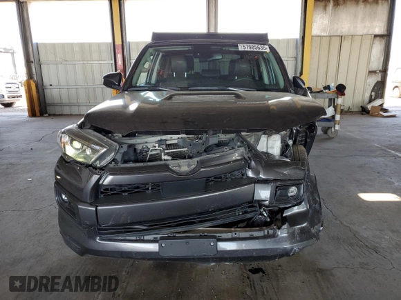 2023 Toyota 4Runner TRD Sport with VIN JTESU5JR4P6100404, listed as a Copart auction lot 57985635 with 46,769 mi miles and Salvage title. Bid and sale history available at DreamBid. Image 5.