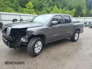 2022 Nissan Frontier Pro-4X with VIN 1N6ED1EK8NN638918, listed as a Copart auction lot 61012615 with 59,297 mi miles and Salvage title. Bid and sale history available at DreamBid. Image 1.