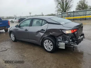 2024 Nissan Sentra S with VIN 3N1AB8BVXRY267318, listed as a Copart auction lot 51851765 with 9,635 mi miles and Salvage Title. Bid and sale history available at DreamBid. Image 2.