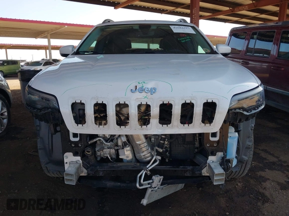 2019 Jeep Cherokee Latitude Plus with VIN 1C4PJMLB4KD441738, listed as a IAAI auction lot 42684317 with 50,480 mi miles and . Bid and sale history available at DreamBid. Image 13.