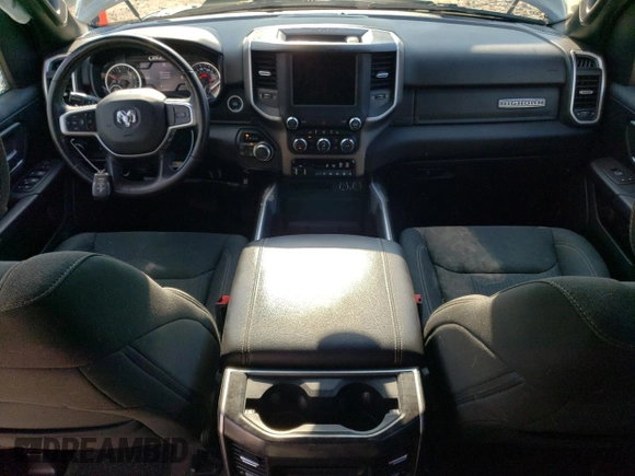 2020 Ram 1500 Big Horn with VIN 1C6SRFFM3LN323615, listed as a Copart auction lot 65014024 with 90,808 mi miles and Salvage Title. Bid and sale history available at carsss.com. Image 8.