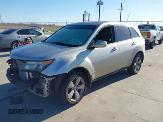 2010 Acura MDX Technology Pkg with VIN 2HNYD2H65AH525722, listed as a IAAI auction lot 41729833 with 166,778 mi miles. Bid and sale history available at carsss.com. Image 17.