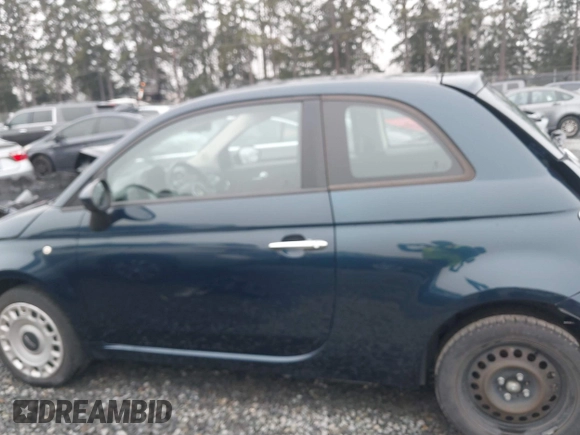2013 FIAT 500 Pop with VIN 3C3CFFAR8DT574709, listed as a IAAI auction lot 41346479 with 86,958 mi miles. Bid and sale history available at carsss.com. Image 14.
