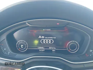2018 Audi A5 Sportback Premium Plus with VIN WAUENCF53JA132769, listed as a IAAI auction lot 42037673 with 128,040 mi miles. Bid and sale history available at carsss.com. Image 7.