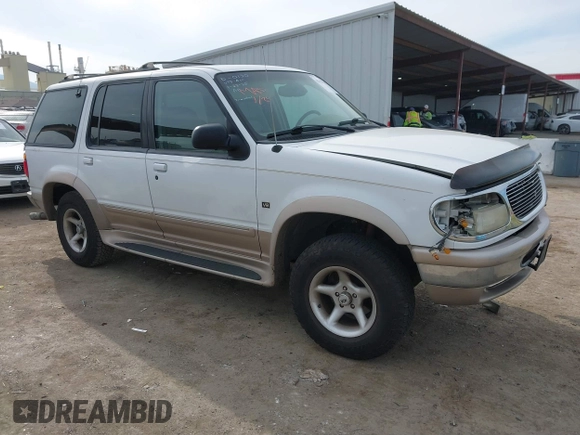 1997 Ford Explorer XLT with VIN 1FMDU32PXVUD36915, listed as a IAAI auction lot 41421762 with 109,168 mi miles and . Bid and sale history available at DreamBid. Image 1.