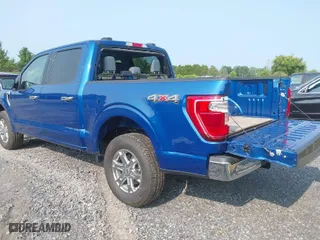 2023 Ford F-150 XL with VIN 1FTEW1EP0PKF68652, listed as a IAAI auction lot 40108139 with 5,858 mi miles. Bid and sale history available at carsss.com. Image 3.