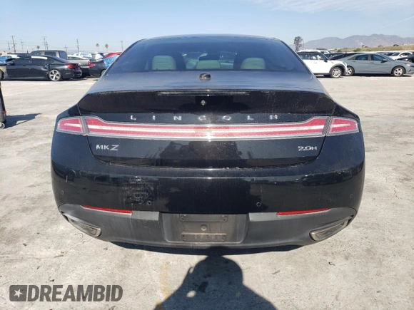 2015 Lincoln MKZ Hybrid with VIN 3LN6L2LU1FR622428, listed as a Copart auction lot 44605155 with 109,013 mi miles and Salvage Title. Bid and sale history available at DreamBid. Image 6.