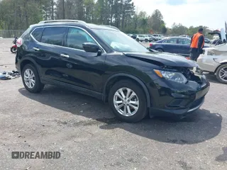 2016 Nissan Rogue SV with VIN 5N1AT2MT1GC914662, listed as a IAAI auction lot 41840437 with 158,366 mi miles. Bid and sale history available at carsss.com. Image 1.