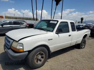 1999 Ford Ranger XL with VIN 1FTYR14V7XPA65093, listed as a Copart auction lot 51599395 with 165,252 mi miles and Salvage Title. Bid and sale history available at carsss.com. Image 1.