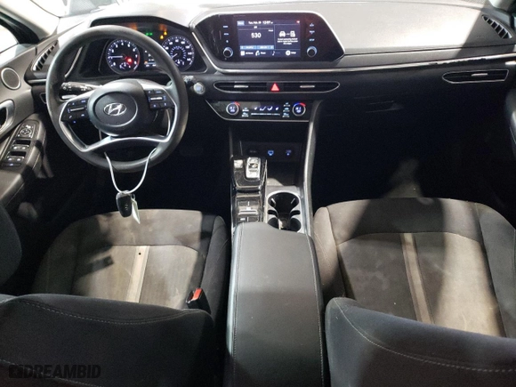 2022 Hyundai Sonata SEL with VIN KMHL64JA9NA173927, listed as a Copart auction lot 46464105 with 45,399 mi miles and Salvage Title. Bid and sale history available at carsss.com. Image 8.