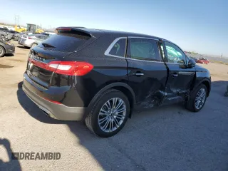 2017 Lincoln MKX Reserve z VIN 2LMPJ6LR1HBL50045, wystawiony jako Copart lot #54411455 z przebiegiem 49 704 mil mil oraz Szkoda całkowita • Salvage title. Historia ofert i sprzedaży dostępna na DreamBid. Obrazek 3.
