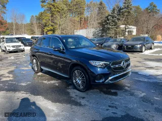 2024 Mercedes-Benz GLC with VIN W1NKM4GB2RF181519, listed as a Copart auction lot 43023575 with 1,266 mi miles and Clean Title. Bid and sale history available at carsss.com. Image 1.