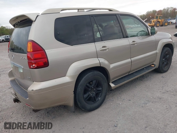2003 Lexus GX 470 z VIN JTJBT20X230003105, wystawiony jako IAAI lot #42063855 z przebiegiem 204 004 mil mil oraz . Historia ofert i sprzedaży dostępna na DreamBid. Obrazek 4.