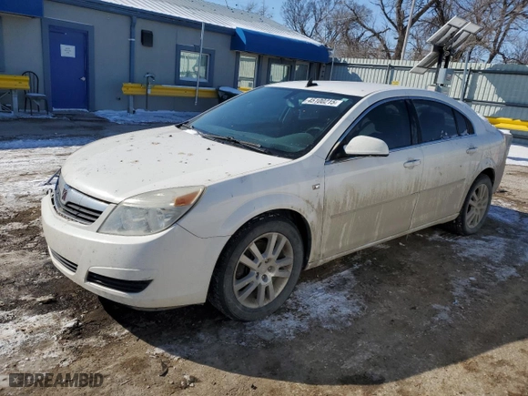 2008 Saturn Aura XE with VIN 1G8ZS57N98F232308, listed as a Copart auction lot 47306475 with 199,404 mi miles and Salvage Title. Bid and sale history available at carsss.com. Image 1.